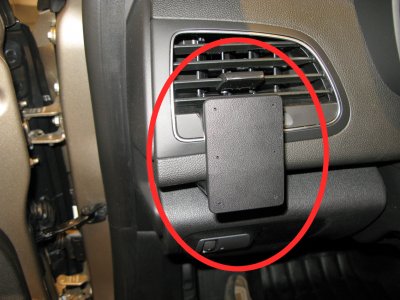 Mobile phone holder Renault Megane from 2016-