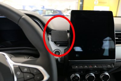Mobile phone holder Renault Arkana from 2021-
