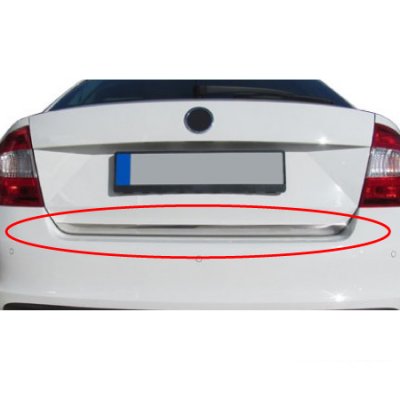 Skirting tailgate for Skoda Rapid Sedan from 2013-