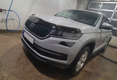Bonnet guard Skoda Kodiaq from 2017-2021