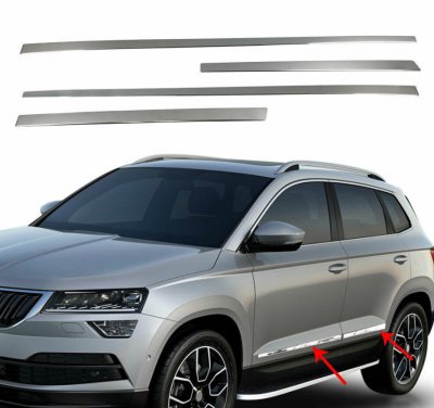 Side moldings Karoq (Skoda) from 2018-
