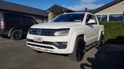 Complete lowering kit for Volkswagen Amarok from 2011-2020