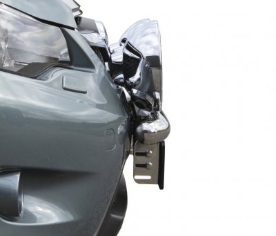 Stainless steel extra light bracket for Subaru XV 2012-