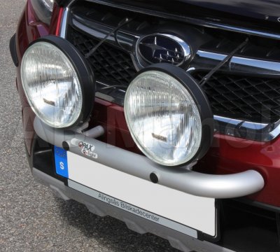 Extra light bracket in Aluminum for 2 extra lights for Subaru XV 2012-2015