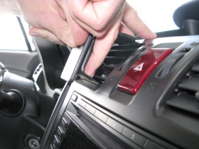 Mobile phone holder Subaru XV from model year 2012-2017