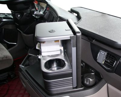 Coffee Table for KIRK Coffee Machine Scania S-Series from 2016 – Practical Storage Surface