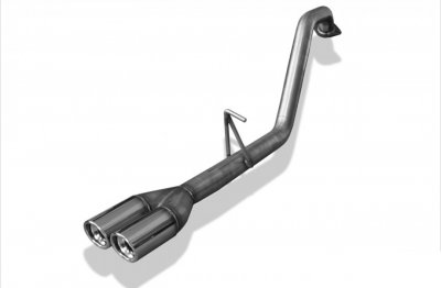 Dual exhaust sports system for Toyota Hilux from 2006-