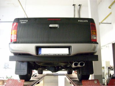 Fox Sport exhaust system for Toyota Hilux from 2006-2015
