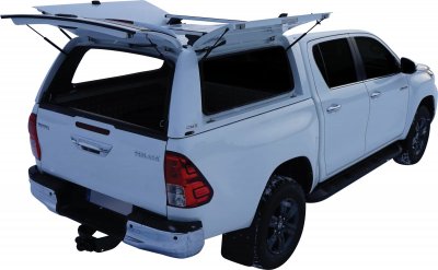 Truck Cap Alpha CMX for Toyota Hilux (Double Cab) from 2021-