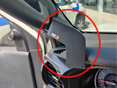 Phone holder Toyota Hilux from 2016-2026