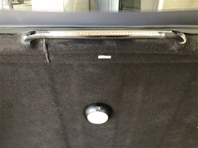 Opening window cover for Toyota Hilux (Double Cab) from 2016-