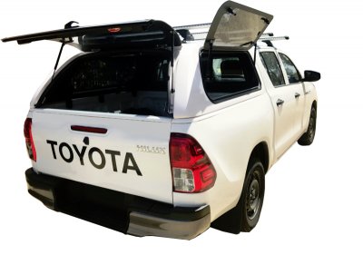 Opening window cover for Toyota Hilux (Double Cab) from 2016-