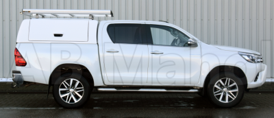 Force Pro flat cover with opening side hatches for Toyota Hilux (Double Cab) from 2016-