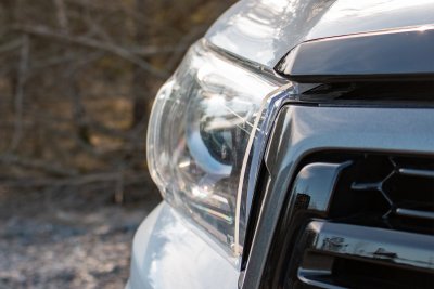 Transparent stone guards Hilux from 2016-2020