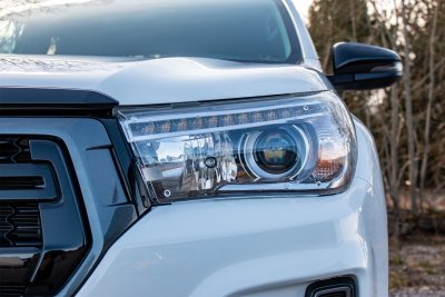 Transparent stone guards Hilux (Toyota) 2016-2020
