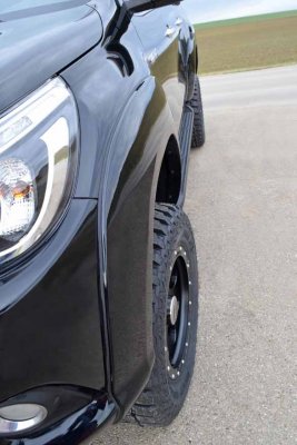 Fender flares Delta for Toyota Hilux 2016-