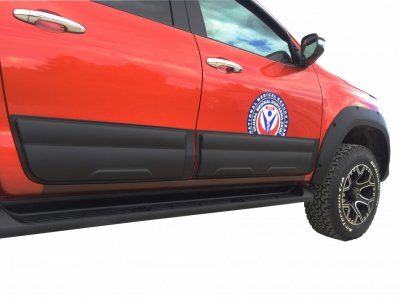 Body Cladding Toyota Hilux from 2016-