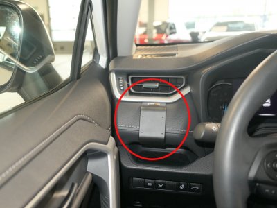 Mobile phone holder Toyota RAV4 2019-