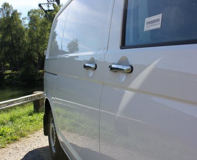 Stainless steel door handle for VW Transporter T5 2003- & 2010-2015