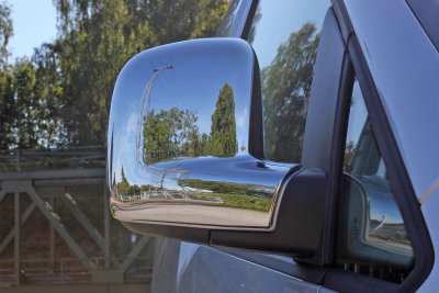 Mirror covers in chromed ABS plastic for VW Caddy 2004-2020