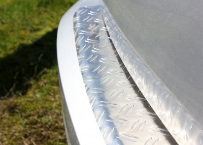 Rear guard in Durkaluminum for VW Caddy 2004-2020