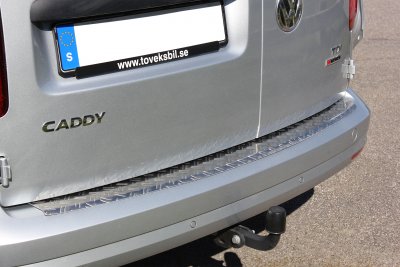 Rear guard in Durkaluminum VW Caddy 2004-2020