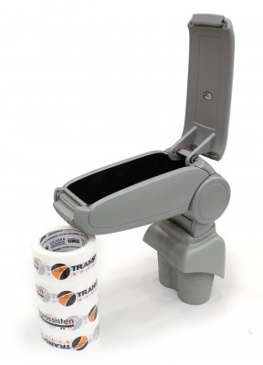 Imitation leather armrest for Skoda Rapid from 2013-