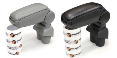 Imitation leather armrest for Skoda Rapid from 2013-