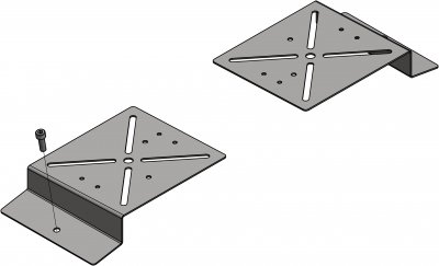 Roof rack Volkswagen Caddy from 2004-2020
