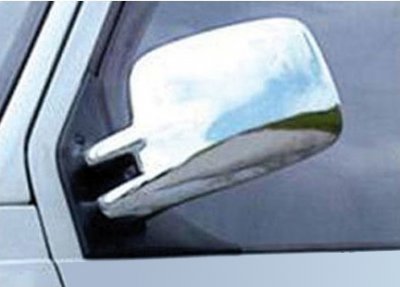 Mirror covers in chromed ABS plastic for Volkswagen Transporter T4 from 1990-2003