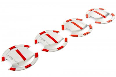 Stainless Steel Door Handle Cups for Volkswagen Transporter T6.1 from 2020-2024