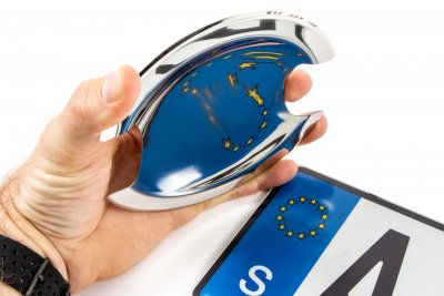 Stainless Steel Door Handle Cups for Volkswagen Transporter T6.1 from 2020-2024