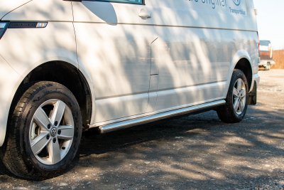 Side bars for Volkswagen Transporter T5/T6/T6.1 Long Chassis | Second-hand