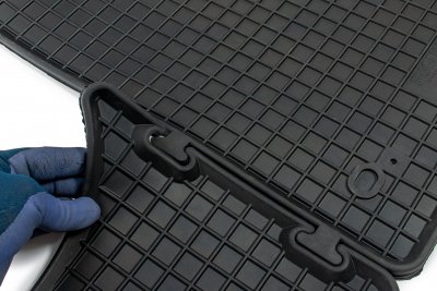 Rubber mats VW Multivan T5 from 2003-2015