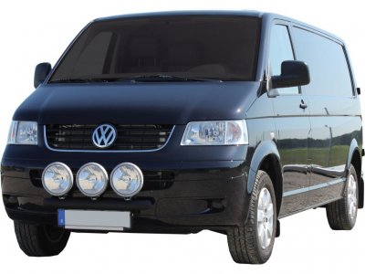 Stainless steel extra light bracket for Volkswagen Transporter T5 from 2003-2009