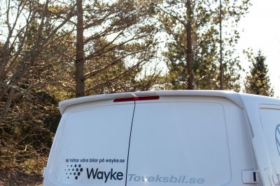 Roof spoiler Volkswagen Transporter T6 from 2016-2019 | Rear Doors