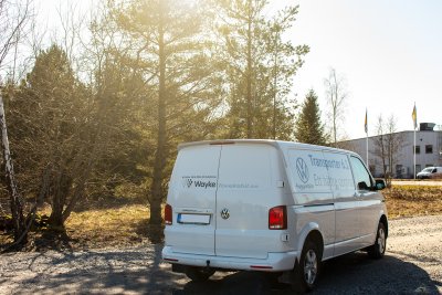Roof spoiler Volkswagen Transporter T6 from 2016-2019 | Rear Doors
