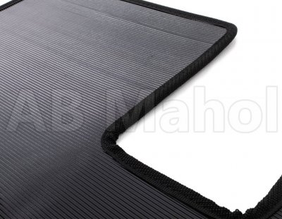 Rubber mats middle and rear row for VW Multivan T6 2016-