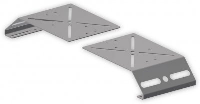 Roof Brackets for Warning Light Ramp for VW Transporter T5/T6 2003-/10-/16-