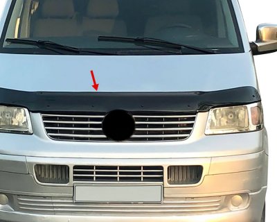 Hood Protector BASIC for Volkswagen Transporter T5 from 2003-2009