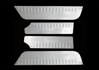 Stainless steel step guard for Volkswagen Caravelle T4 from 1990-2003