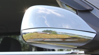 Stainless steel mirror covers for Volkswagen Amarok from 2011-/2017-