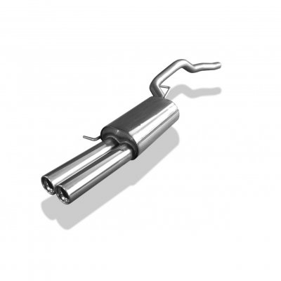 Sports exhaust system for VW Transporter T% & T6 from 2003-