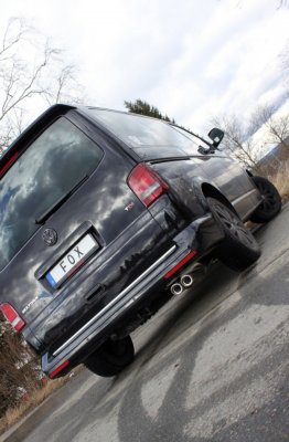 Sports exhaust system for VW Transporter T5/T6 2003-/2010-/2016-