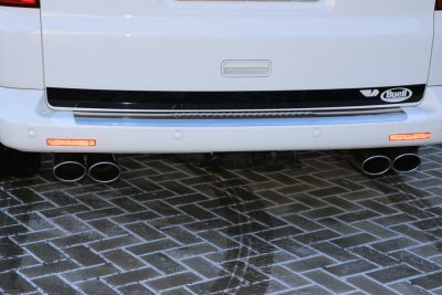 Sports exhaust system for VW Transporter T5/T6 from 2003-/2010-/2016-