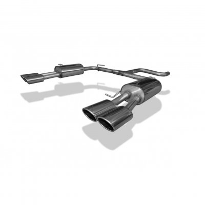 Sports exhaust system for VW Transporter T5/T6 from 2003-/2010-/2016-