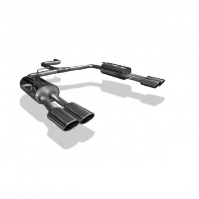 Sports exhaust system for VW Transporter T5/T6 from 2003-/2010-/2016-