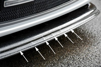 Front splitter for Volkswagen Caddy from 2010-2015