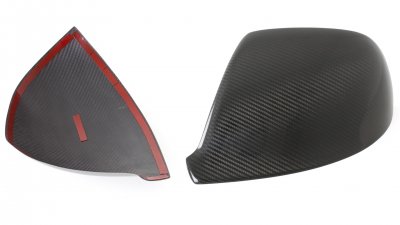 Carbon fiber mirror covers for Mercedes Vito from 2014-