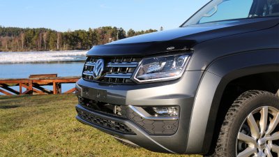 Bonnet guard Volkswagen Amarok from 2011-2020